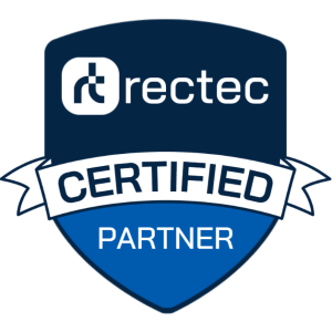 Rectec Certified Partner Sheild Light Background300