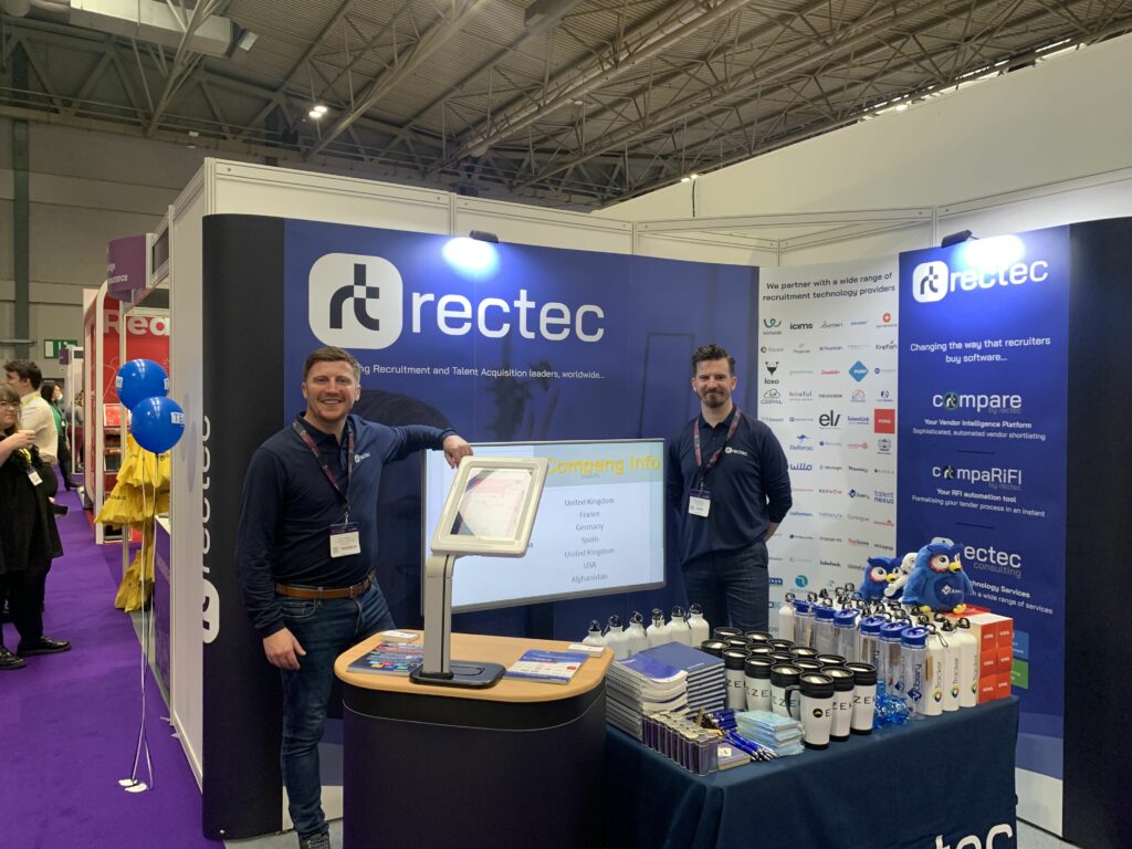 A wonderful week at the Recruitment Agency Expo 2022. Rectec