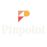 pinpoint logo rectec white