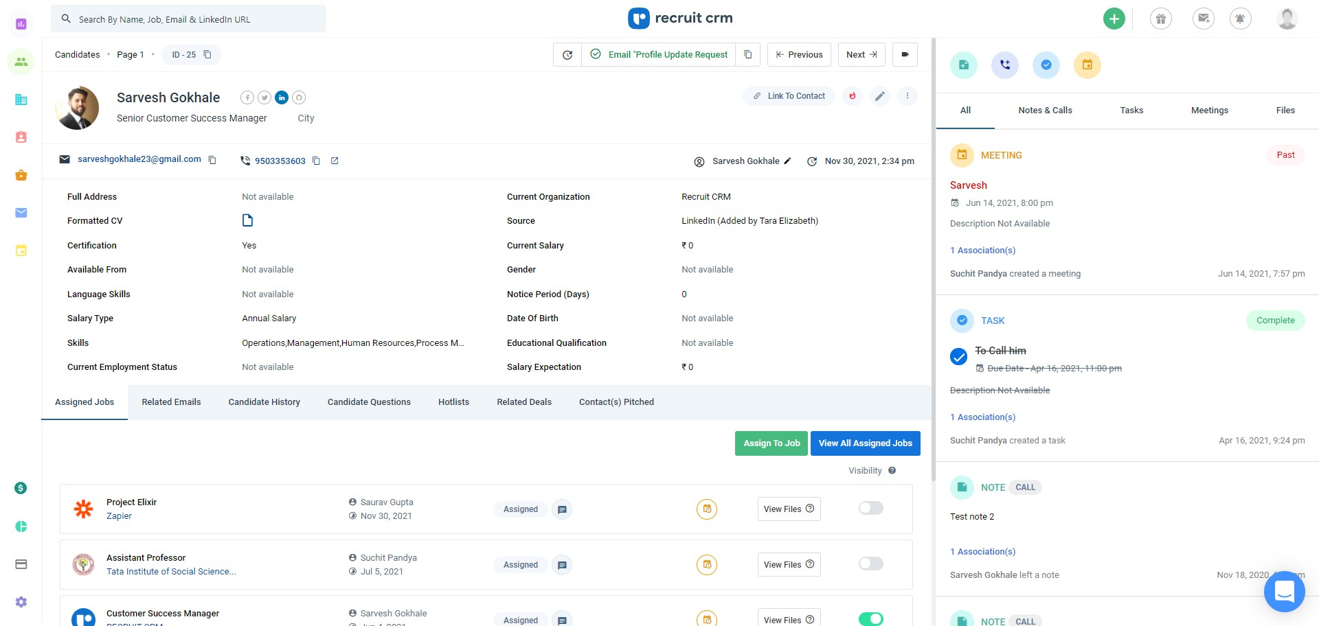 Best Recruitment CRMs 2024 Rectec