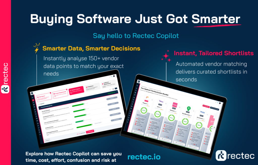 Rectec Copilot - the Software buying Copilot for businesses